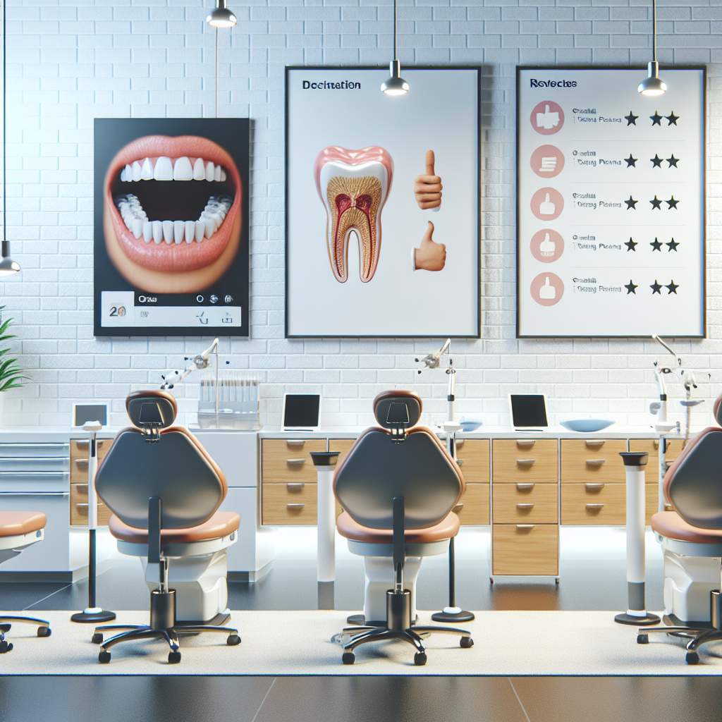 A tray of dental braces, a toothbrush and toothpaste, a glass of water, and an open book on orthodontics.