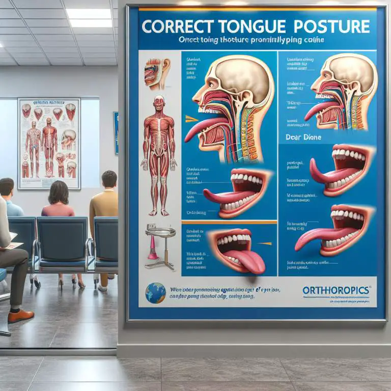 What is the correct tongue posture for mewing?