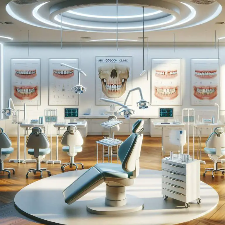 A young person sitting comfortably on a dental clinic chair with their mouth wide open, while a dentist carefully examines their teeth using various tools and equipment.
